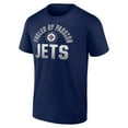thumbnail image 2 of Men's Navy Winnipeg Jets Open Net T-Shirt, 2 of 3