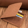 thumbnail image 4 of Carteras de padre - Cartera de hombre de cuero grabada personalizada - Regalo único personalizado para papá como regalo de aniversario, cumpleaños, Navidad y día del padre, Style2 sincero  electrónico, 4 of 4