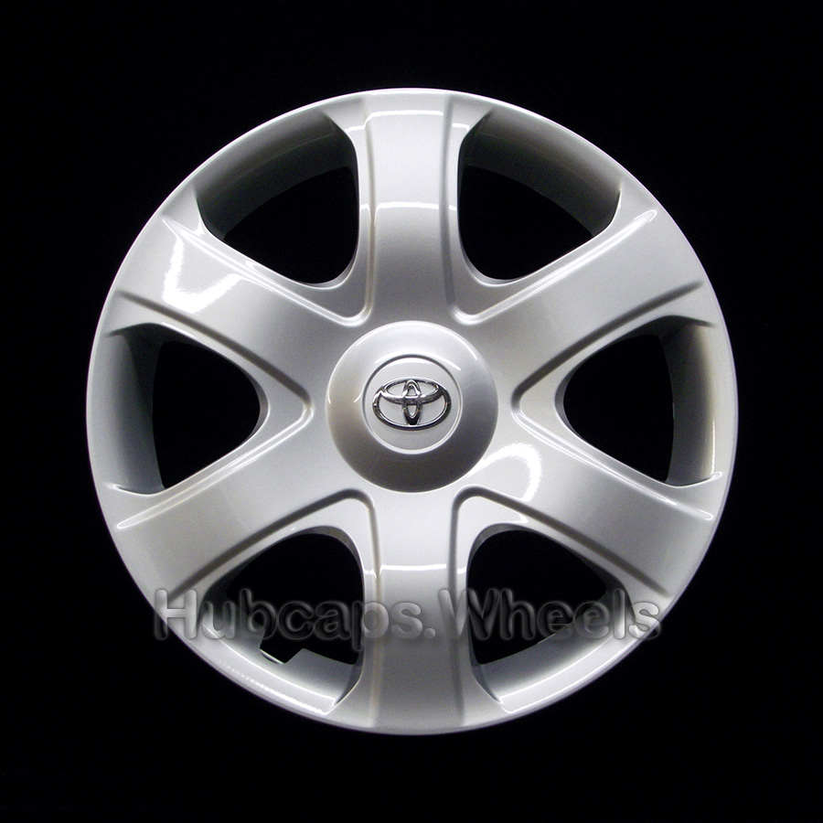 Genuine OEM Hubcap Fits 2003-2008 Toyota Matrix Professionally Reconditioned Like-New 61119 16-inch Factory Replacement Wheel Cover