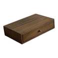 thumbnail image 1 of Lipstore Wooden Desktop Organizer Creative Monitor Stand Riser for Desk Office Indoor 1 Drawer, 1 of 8