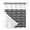 Black White, variant on No Hook Shower Curtain, Geometric Blue Ombre Standard Shower Curtain with Snap in Liner, Modern Gradient White Ocean Striped Waterproof Washable Fabric Bathroom Curtains Sets, 72"W x 72"L