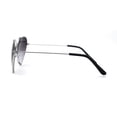 thumbnail image 4 of Metal Frame Heart Shape Sunglasses Silver, 4 of 4