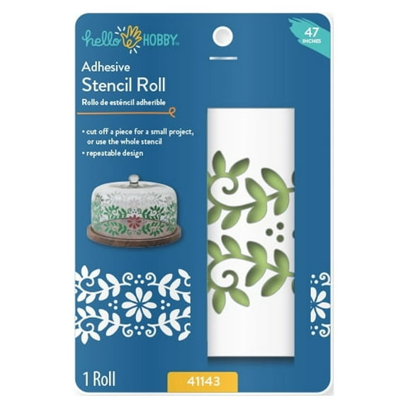 Hello Hobby Floral 47√¢¬Ä¬ù Stencil