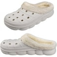 thumbnail image 2 of Mens and Womens Lined Clogs, Unisex Winter Fleece Breathable Walking Garden Shoes Warm Non-Slip Mule Footwear, 2 of 6