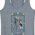 thumbnail image 3 of The Nightmare Before Christmas - Merry Scary Holidays - Women's Racerback Tank Top, 3 of 5