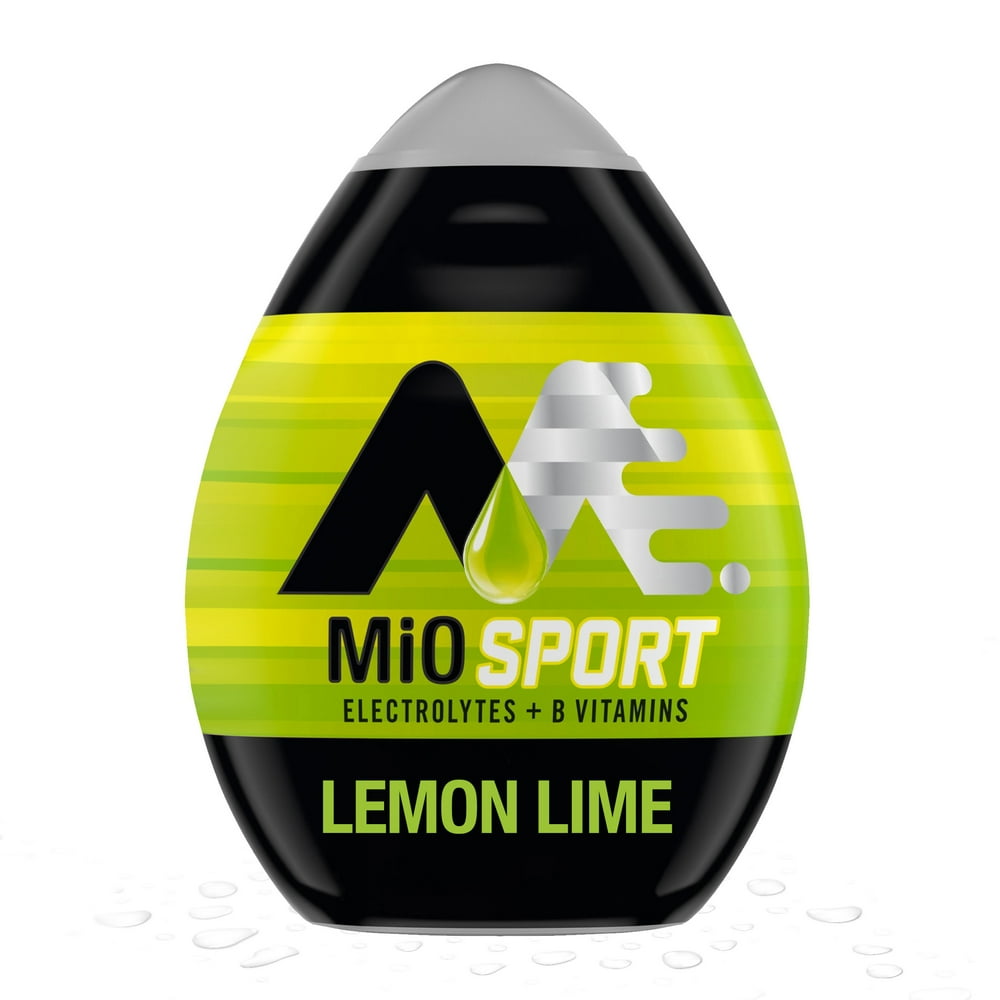 MiO Sport Lemon Lime Naturally Flavored Liquid Water Enhancer with