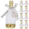 thumbnail image 1 of 12 minibotellas de plástico para caramelos, cajas de plástico con cinta para regalos de boda, despedida de soltera, baby shower, fiesta de cumpleaños, 1 of 7