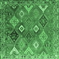 thumbnail image 1 of Ahgly Company Indoor Square Persian Emerald Green Traditional Area Rugs, 7' Square, 1 of 4