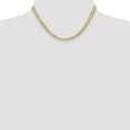 thumbnail image 3 of Auriga Fine Jewelry 14K Yellow Gold 5.25mm Open Curb Chain Necklace 16inch for Women, 3 of 6