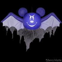 Gemmy 4 1/2 Airblown Inflatable Disney Hanging Mickey Mouse as Bat