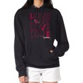 thumbnail image 4 of Women's G-III 4Her by Carl Banks  Black Arizona Cardinals Love Graphic Pullover Hoodie, 4 of 5