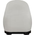 thumbnail image 6 of Meridian Furniture Calum Grey Chenille Fabric Bench, 6 of 8