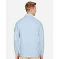 thumbnail image 3 of Devon & Jones CrownLux Performance? Men's Clubhouse Micro-Stripe Quarter-Zip - DG480, 3 of 5