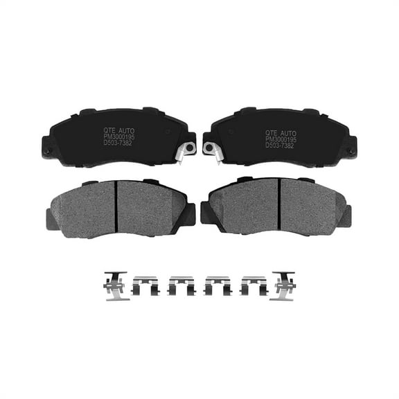 Front Ceramic Brake Pad Kit For 1991-2002 Honda Accord