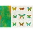 thumbnail image 3 of Averinos, Melissa 24x17 Black Modern Framed Museum Art Print Titled - Flight Patterns II Crop, 3 of 5