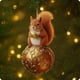 thumbnail image 3 of Decoraciones de Árbol de Navidad 2D Animales de Navidad Bolas Redondas Decoraciones de Vacaciones, 3 of 7