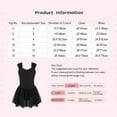 thumbnail image 7 of Hansber Kids Girls Sleeveless Chiffon Ruched Ballet Dance Dress Ballerina Princess Dancewear Green 12, 7 of 7