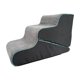 thumbnail image 3 of Escaleras para perros de 3 escalones, rampa para sofá cama, funda extraíble y respaldo antideslizante (43 cm de ), para gatos y perros mayores., 3 of 10