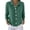 Dark Green, variant on Womens Button Up Cardigan Sweaters Chunky Knit Long Sleeve Lapel Collared Tops Fall Winter Fashion Clothes Outfits
