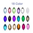 thumbnail image 5 of Uxcell Acrylic Horse Eye Gems Flat Back Artificial Rhinestones for DIY Crafts Bead Wedding Party Light Brown 4x8mm, 5 of 7