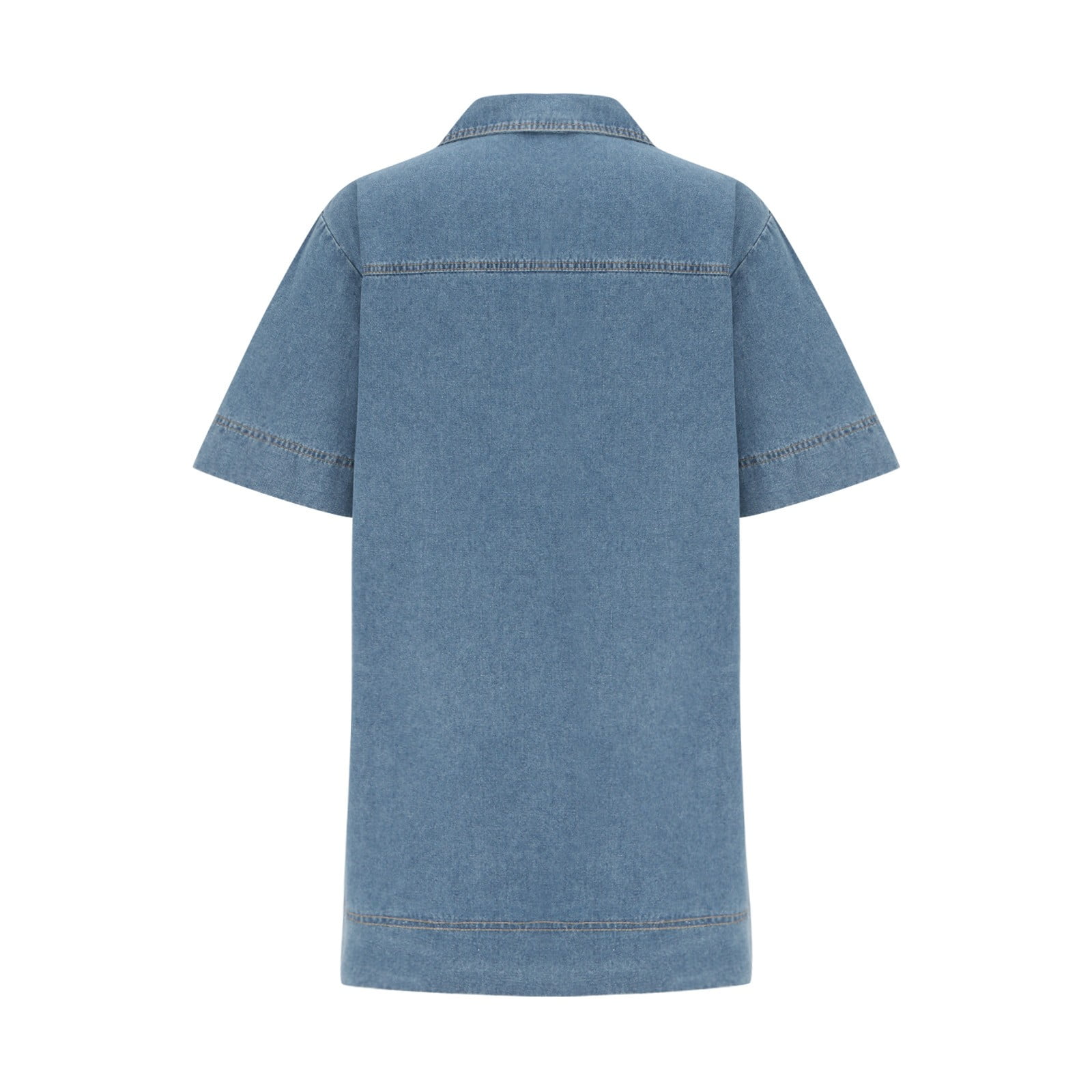 farfetch denim dress Cinq A Sept Women's Elyse Dress - Blue - Size 12