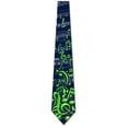 thumbnail image 3 of Musical Notes Ties Mens Music Neckties Band Tie for Men by Three Rooker, 3 of 3