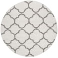 thumbnail image 2 of SAFAVIEH New York Ruben Geometric Quatrefoil Area Rug, Ivory/Grey, 6'7" x 6'7" Round, 2 of 8