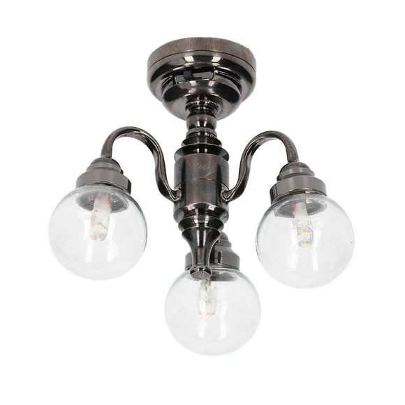 Miniature Dollhouse Light,Dollhouse Chandelier 1:12 Mini Dollhouse Decoration Mini Light Convenient Use