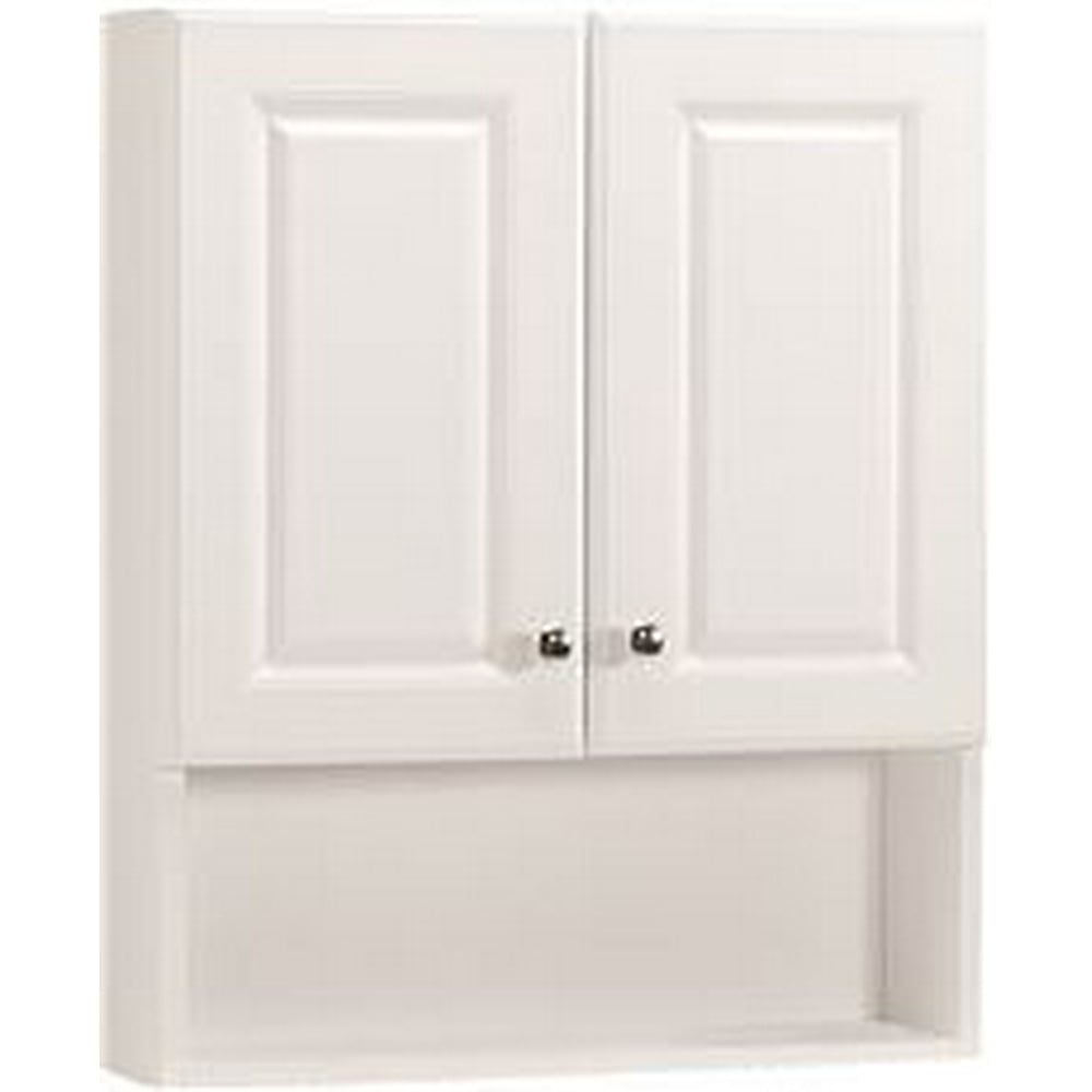White Bath Storage 23 In.