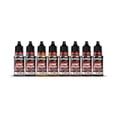 thumbnail image 2 of Vallejo - Game Color Range Metallic Colors | Smooth Metallic Coverage | Miniature Model Paints | Acrylic Paint Set Colors for Fantasy and Wargames Fi, 2 of 5