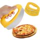 thumbnail image 2 of Cortador de pizza de acero inoxidable: cortador de pizza afilado, raspador de banco con tapa, 2 of 8