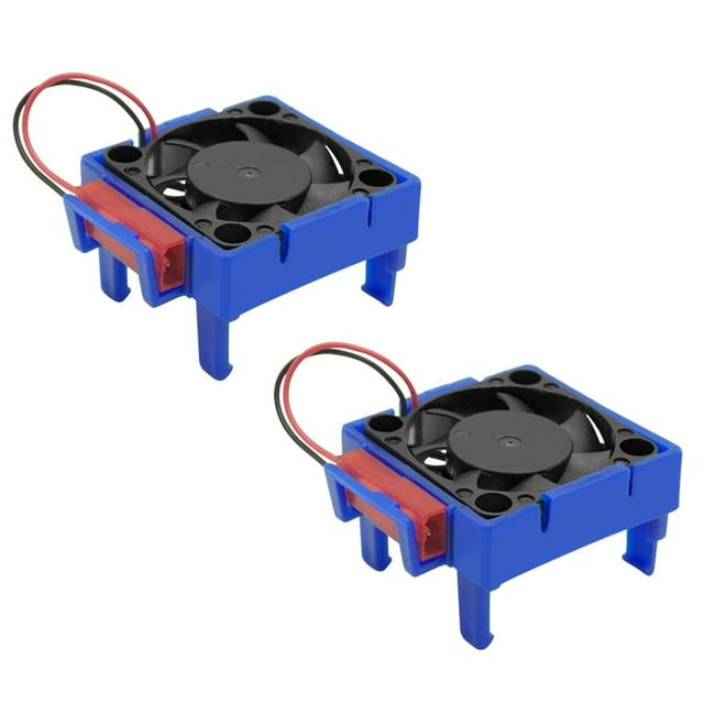 2Pc VXL-3S Velineon ESC VXL-3 VXL 3S Disipador de Ventilador de RefrigeracióN para Bandit Stampede Slash 2WD / VXL Partes