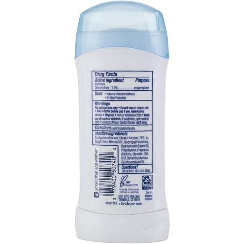 Dove Anti-Perspirant Deodorant, Sensitive Skin 2.60 Oz (Pack Of 12)