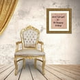 thumbnail image 3 of Matic,Jelena 12x12 Gold Ornate Wood Framed with Double Matting Museum Art Print Titled - Happy Today, 3 of 4