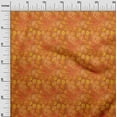 thumbnail image 2 of oneOone Rayon Orange Fabric Batik Quilting Supplies Print Sewing Fabric By The Yard 56 Inch Wide - 8G, 2 of 6