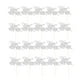 thumbnail image 2 of Paquete de 20pcs Feliz año nuevo Eva Glitter Carta DIY Cupcake Selecciones Decoración de Suministros para Fiestas Plata BLESIY, 2 of 8