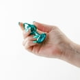 thumbnail image 3 of Rear Assets Metal Anal Plug Medium Teal, 3 of 3