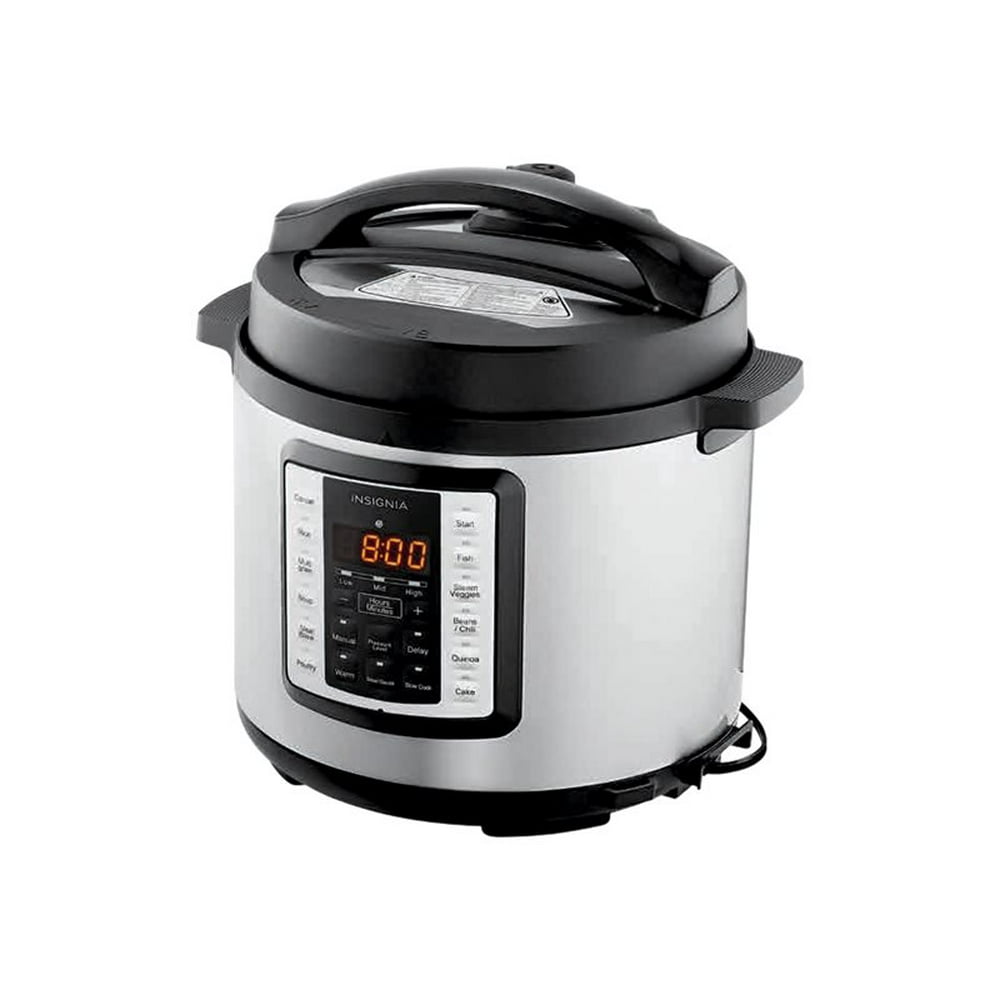 Insignia NSMC60SS8 Multi cooker 6 qt stainless steel Walmart