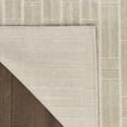 thumbnail image 6 of Nourison Washable Charm 3' x 5' Silver Ivory Modern Indoor Rug, 6 of 8