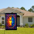 thumbnail image 2 of Amhnf Sun And Moon Art Garden Flag For Home Outdoor Garden Yard Decor 12x18 inch, 2 of 5