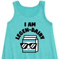 thumbnail image 2 of Instant Message - I Am Legen-Dairy - Cool Milk Carton - Toddler & Youth Girls A-line Dress, 2 of 5