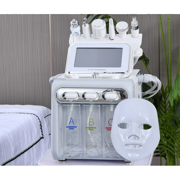 7 in 1 Hydrogen Oxygen Facial Machine, Professional Face Skin Spa