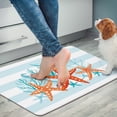 thumbnail image 4 of CounterArt "Starfish Stripes" Comfort Kitchen Floor Mat, 4 of 7
