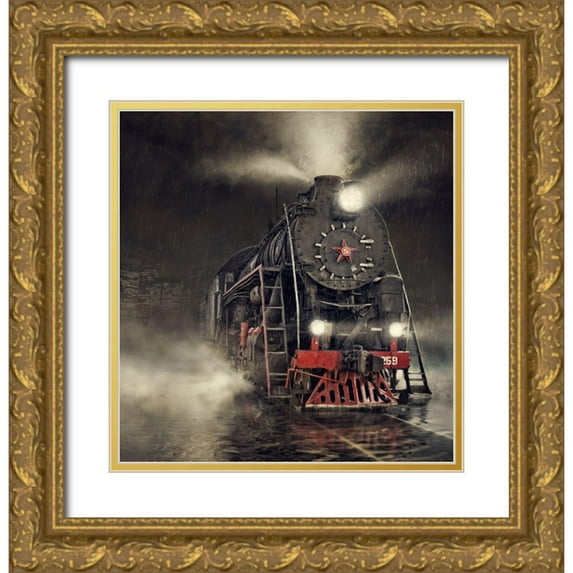 Laudin, Dmitry 26x27 Gold Ornate Wood Framed with Double Matting Museum Art Print Titled - Beyond Express