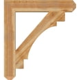 thumbnail image 3 of Ekena Millwork 6"W x 38"D x 42"H Merced Craftsman Rough Sawn Bracket, Western Red Cedar, 3 of 4