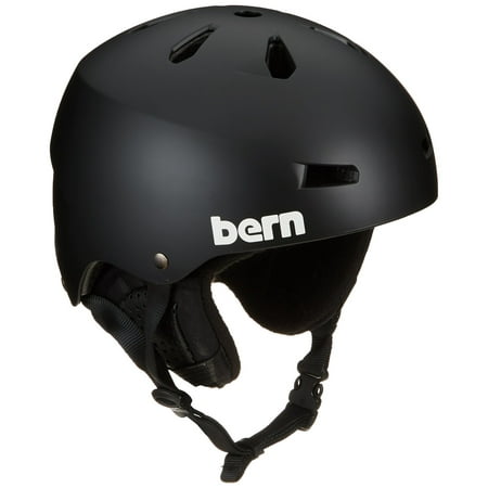 Bern Black Summer Helmet - Bern - Summer Team Macon EPS Helmet Matte Black/Black Liner Large