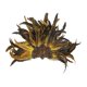thumbnail image 4 of Tocado de plumas con lentejuelas para disfraz, Halloween, baile y juegos de rol amarillo, 4 of 9