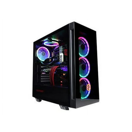 CyberPowerPC - Gamer Master Gaming Desktop - AMD Ryzen 5 3600 - 8GB Memory - AMD Radeon RX 580 - 2TB HDD + 240GB SSD