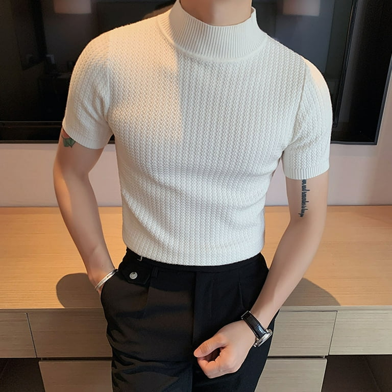 Shirts Men Clothing Mens Designer Clothes 2023 Blouses Polo Shirts Korea  Fashion Camisas De Hombre Short Sleeves Tops Plus Size