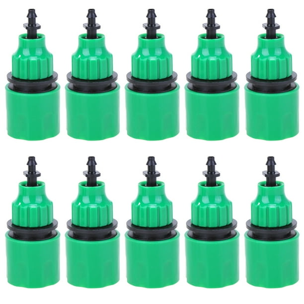 10pcs 47/811 Barb Conector Rápido Jardín Riego Accesorios
